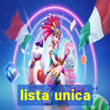 lista unica